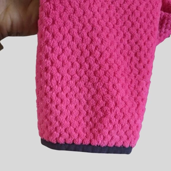 Fila Sport Jacket Women's Size Small Pink Gray Fleece Zip Outdoor Fall Layer - Picture 9 of 11